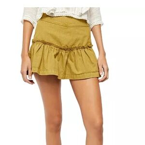 Free People Positano Mini Skirt - Size 0